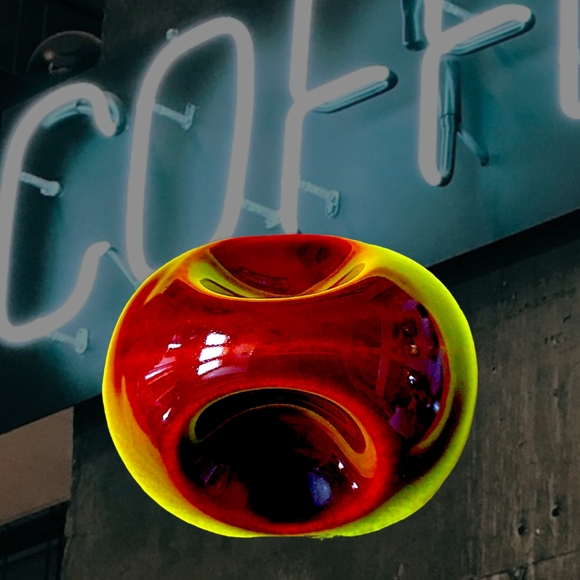 Vtg 70's Sango Roma Caramel Stoneware 4933 Coffee Creamer Sugar Bowl Lid 3PC Set - Picture 6 of 11